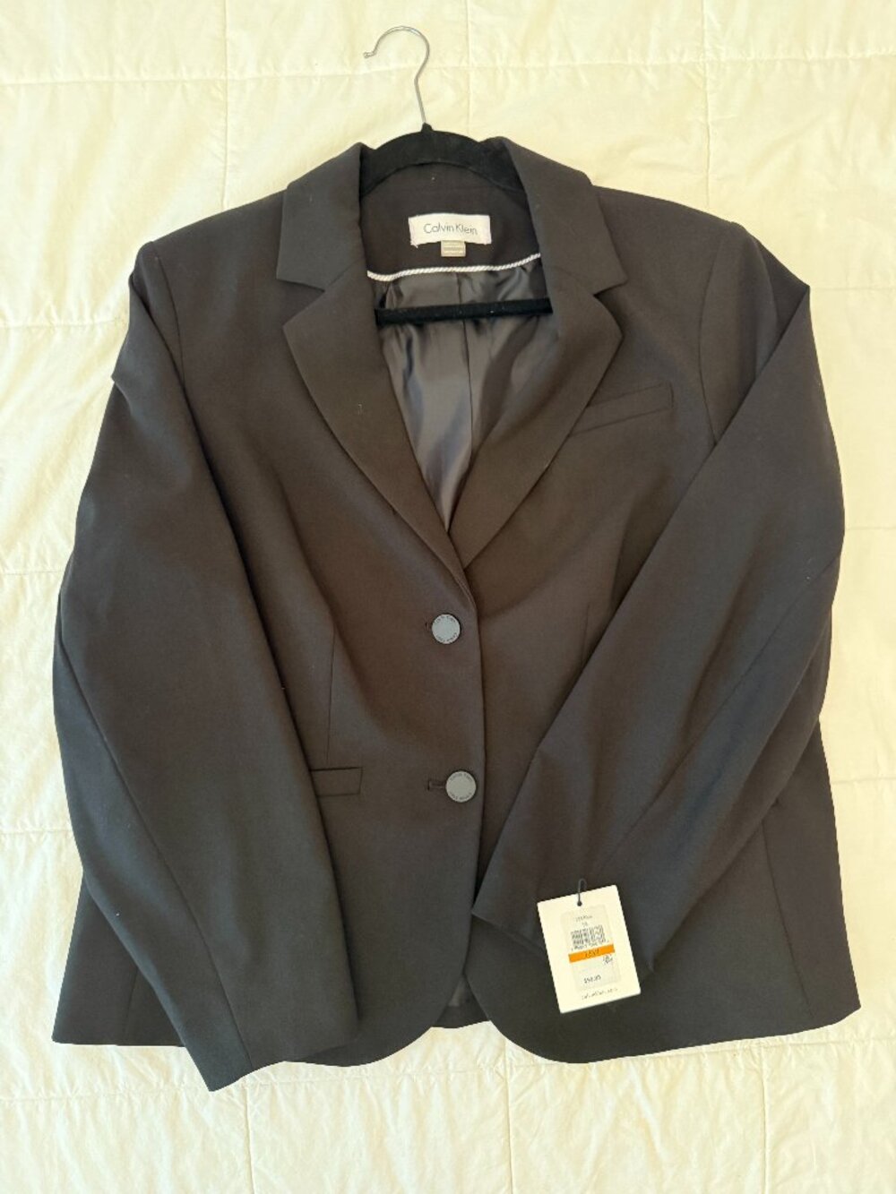 NWT - Calvin Klein two-button suit blazer - Size 16W